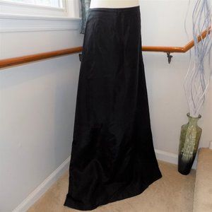 VERA WANG Black Long Formal Skirt Size 4